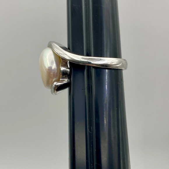 Honora Pearl Ring Size 7 Sterling .925 - Picture 3 of 6